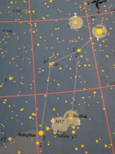 Lyra med bl.a M57 ( ringnebulosan )